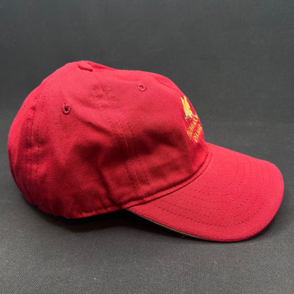 The Meadows Del Mar Golf Club Hat Red Strapback Cap