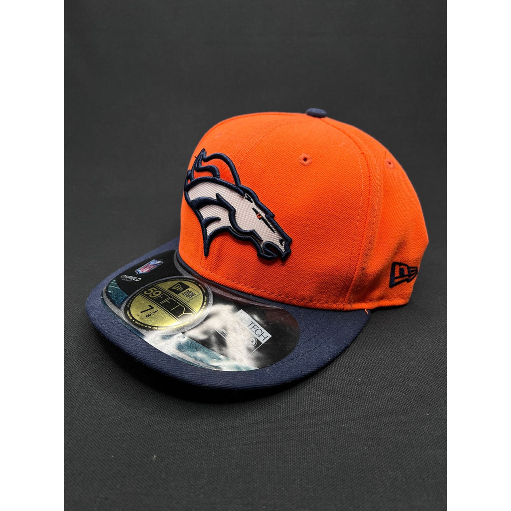 New Era Denver Broncos On-Field Fitted Hat – Orange/Navy (7 3/8)