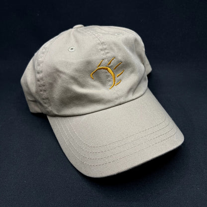 Vintage 2007 Dancing Bear Aspen Strapback Hat Imperial Khaki Resort Ski Colorado