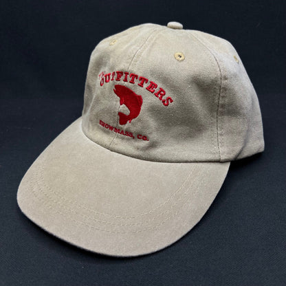Vintage The Outfitters Snowmass CO Strapback Hat Fishing Logo