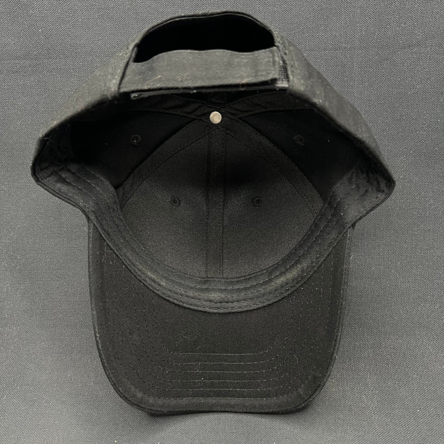 The Boring Company Strapback Hat Black Elon Musk Logo Cap