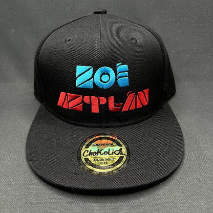 Zoé Aztlán Album Snapback Hat Black Chokolids Mexican Rock Band Cap