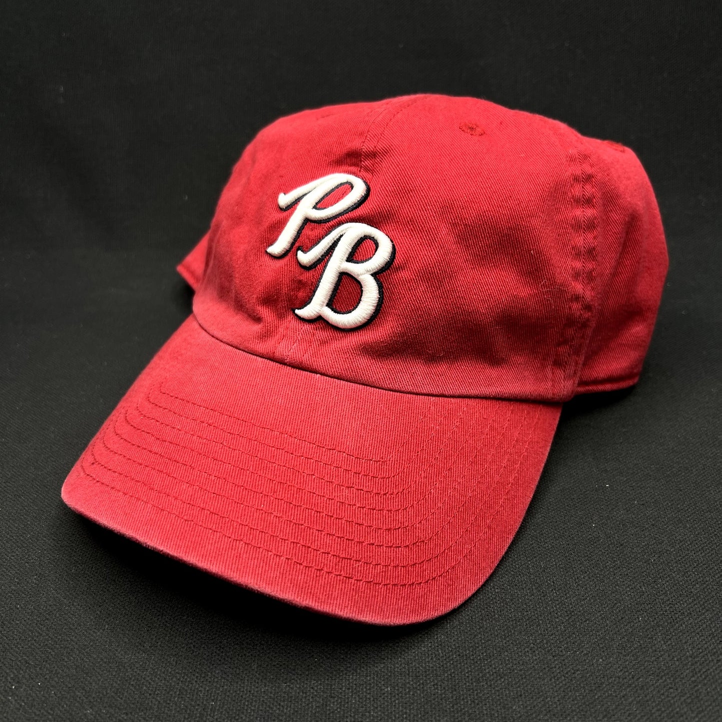 Palm Beach PB Minor League Baseball Strapback Red Dad Hat