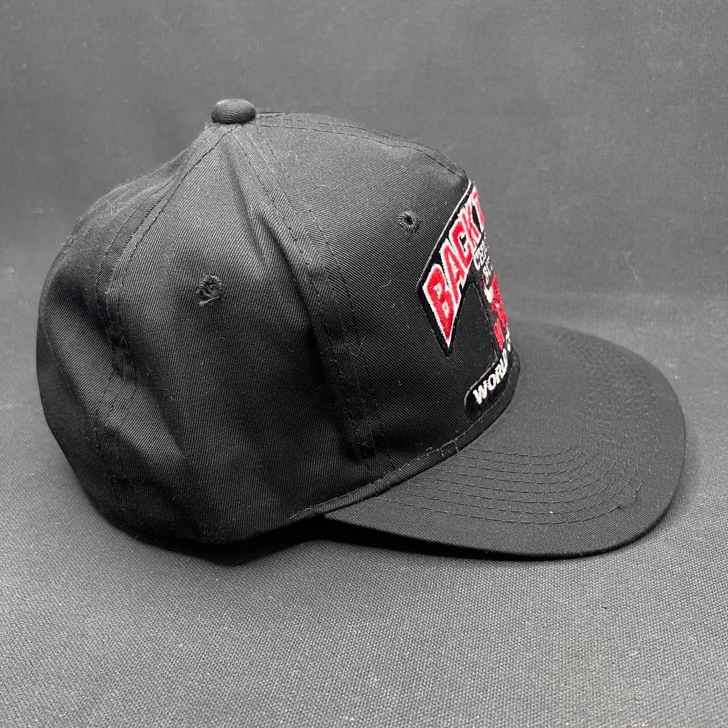 1992 Chicago Bulls Back-to-Back Champions Snapback Signed Stacey King