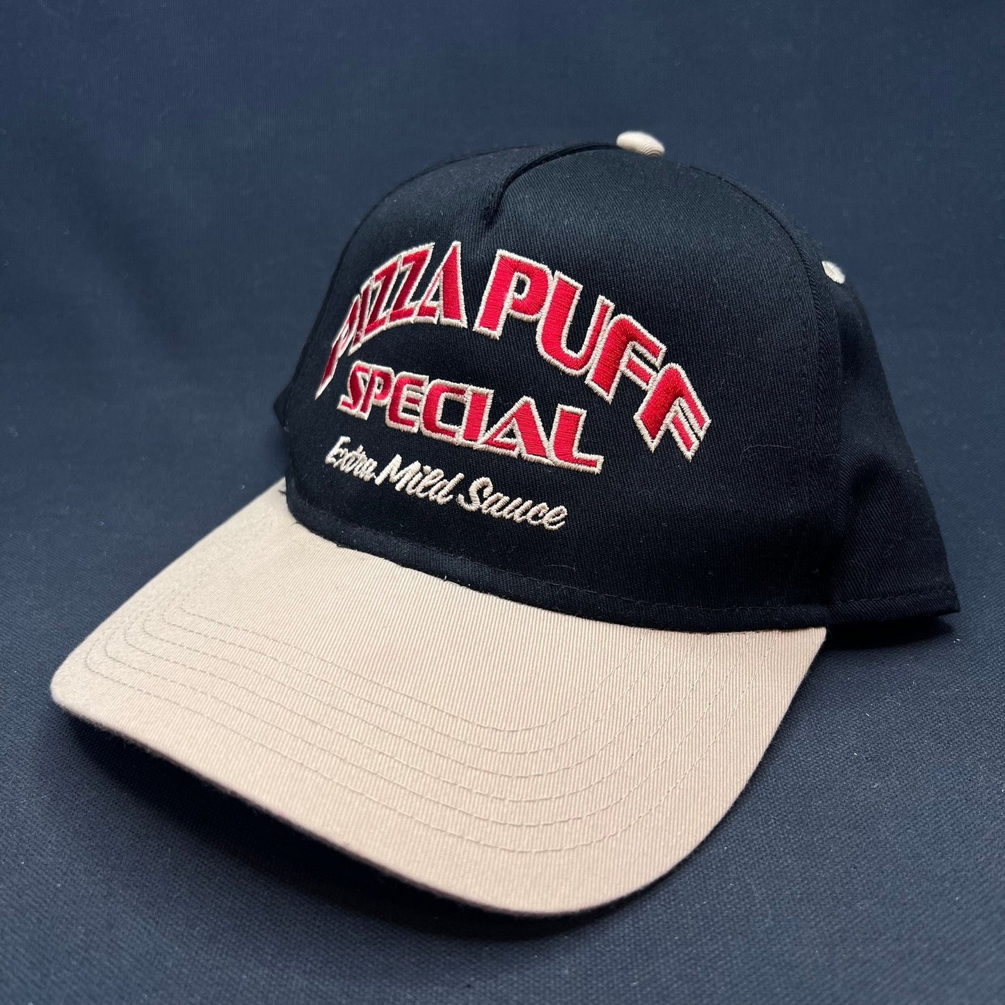Vintage Pizza Puff Special Extra Mild Sauce Snapback Hat