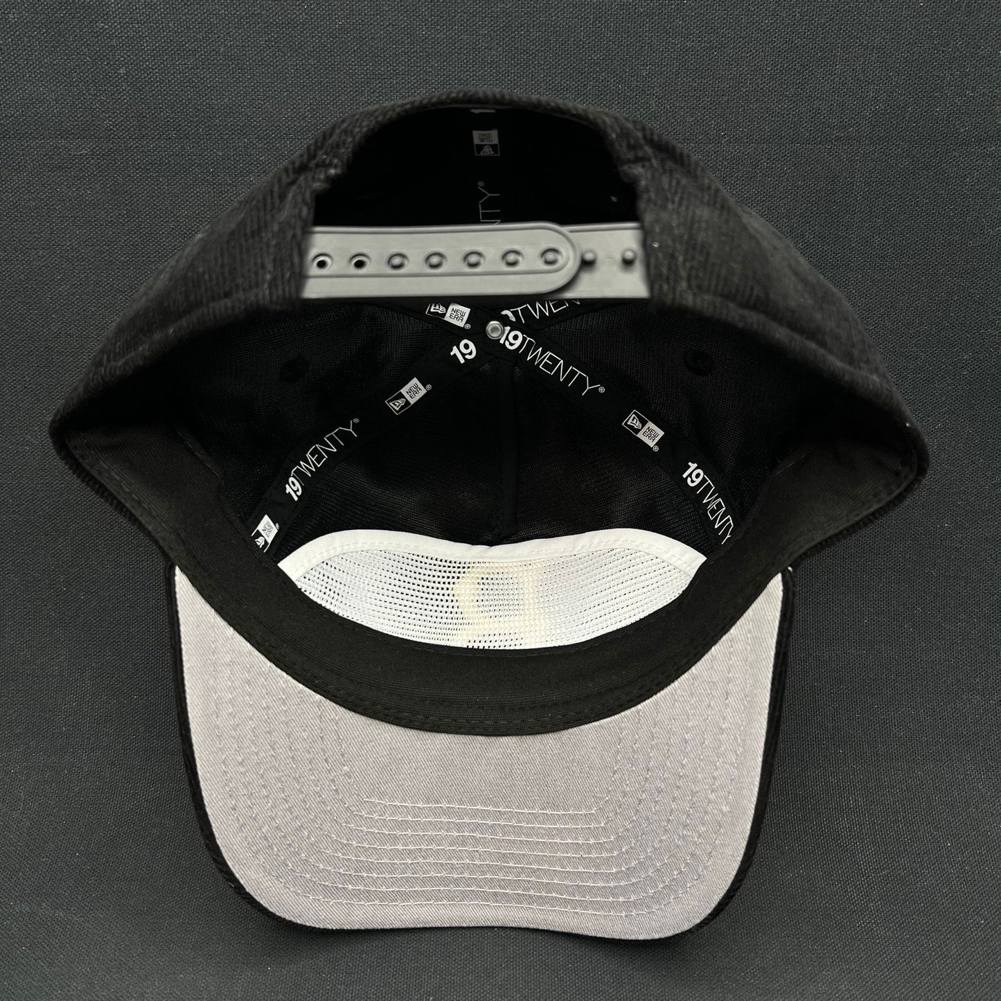 Brooklyn Dodgers New Era 9TWENTY Corduroy Snapback Hat Black