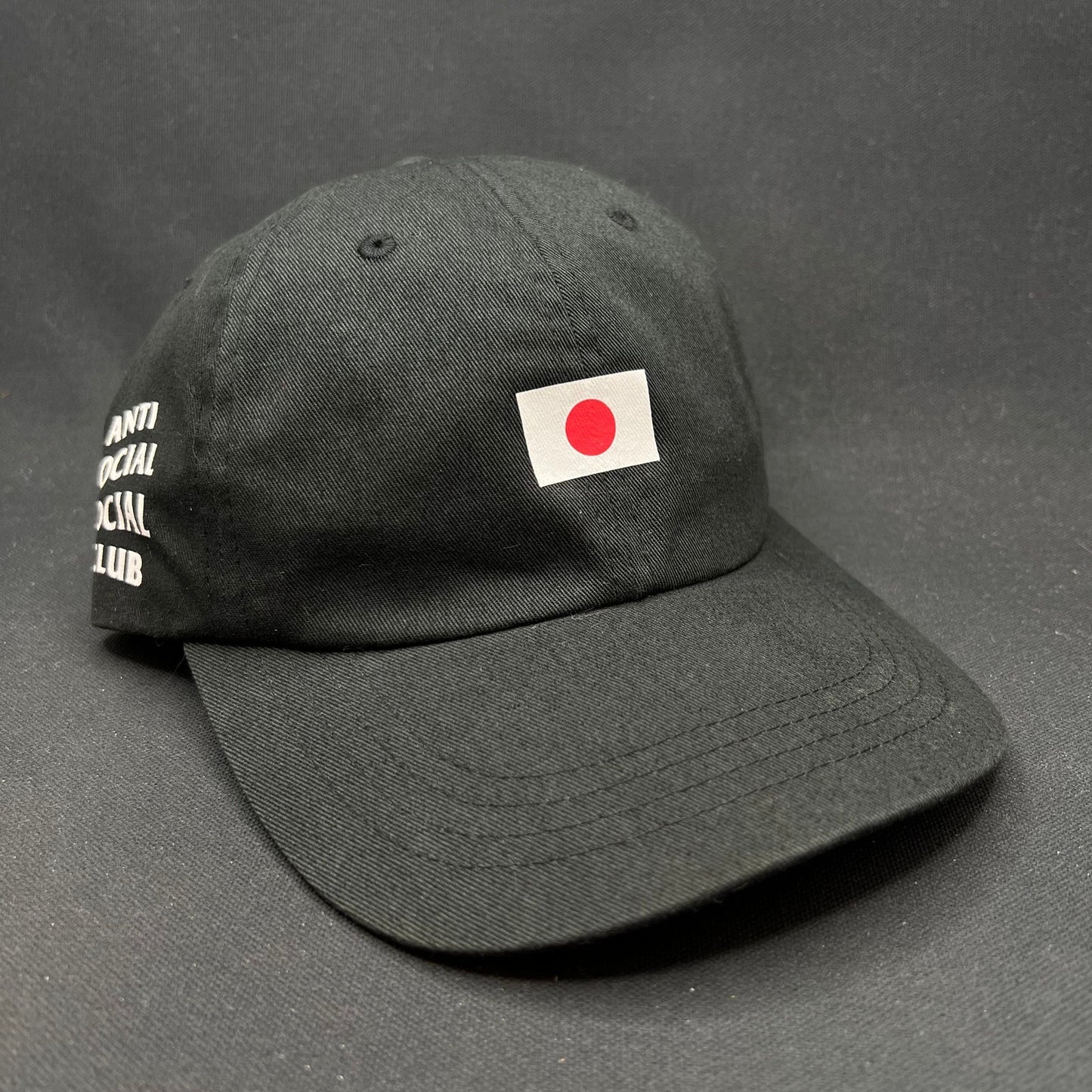 Anti Social Social Club Japan Flag Strapback Hat