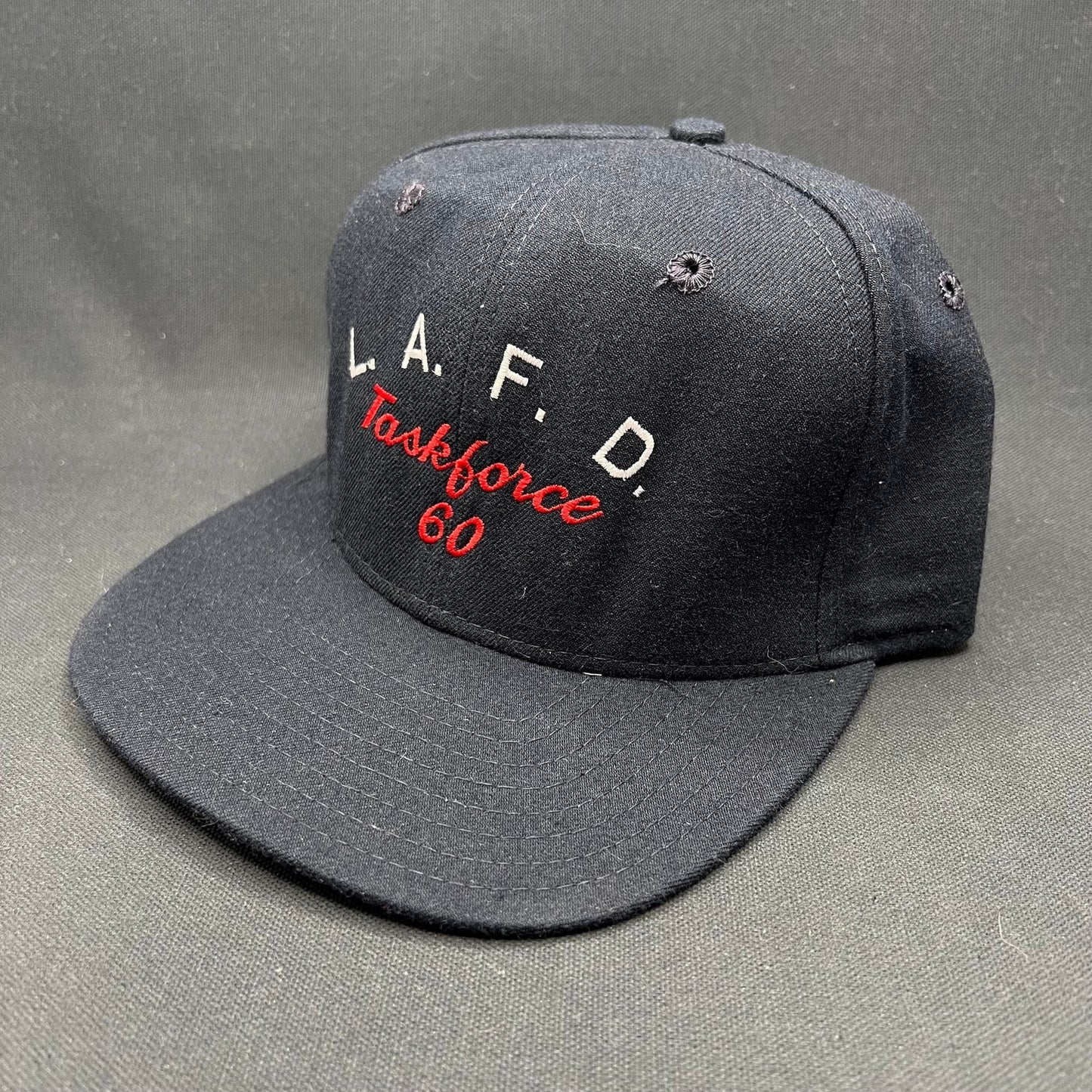 Vintage LAFD Task Force 60 New Era Pro Model Snapback USA