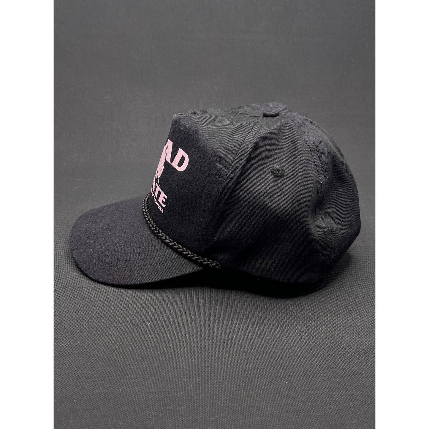 Vintage Jesse Ventura Extremely Rare “Head of State” Black Rope Snapback – Zkapz