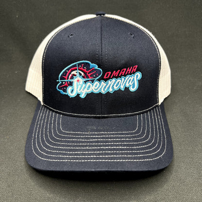 Omaha Supernovas Volleyball Richardson 112 Snapback Trucker Hat