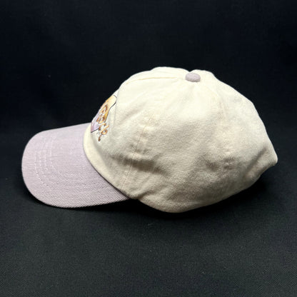 Hard Rock Cafe Pastel Logo Strapback Hat Rubi Cream Lavender Adjustable Cap