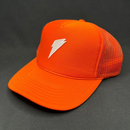 Gatorade Lightning Bolt Trucker Hat Snapback Orange OTTO Cap