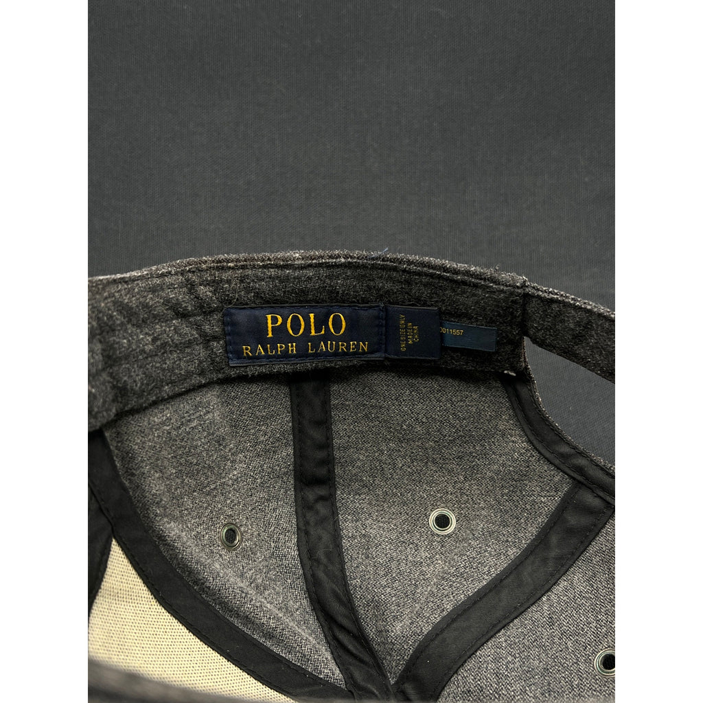 Vintage Polo Ralph Lauren Outdoor Equipment Hat – Sun-Faded Wool Strapback