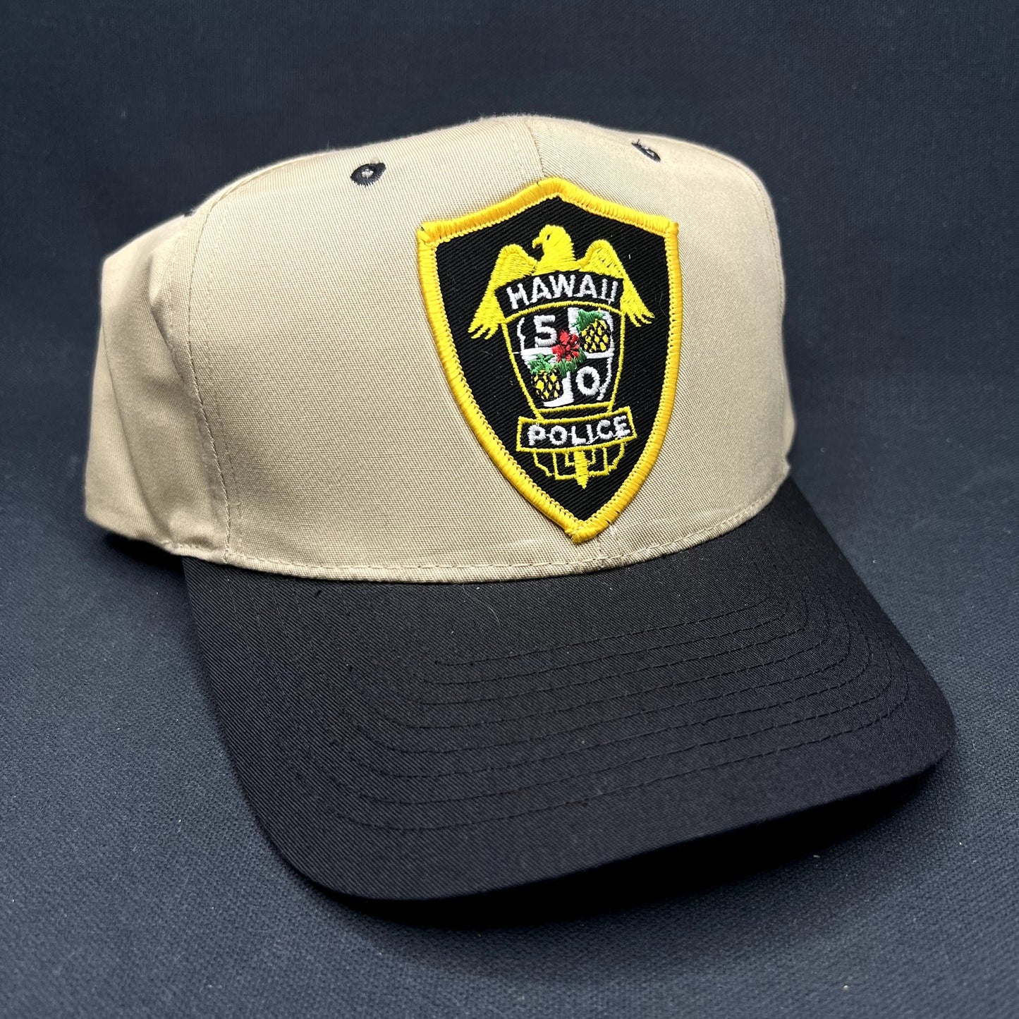 Vintage Hawaii 5-0 Police Snapback Hat Nissin Taiwan Cap