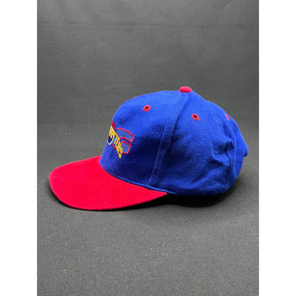 Vintage 90's Harlem Globetrotters Snapback Hat – Otto Cap Red Blue Basketball