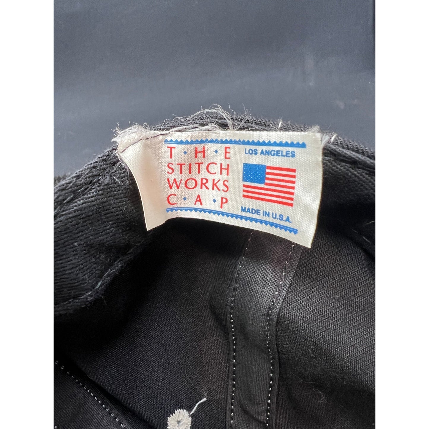Vintage MTV Music TV 90s Plug In Hat The Stitch Works Made in USA Embroidery