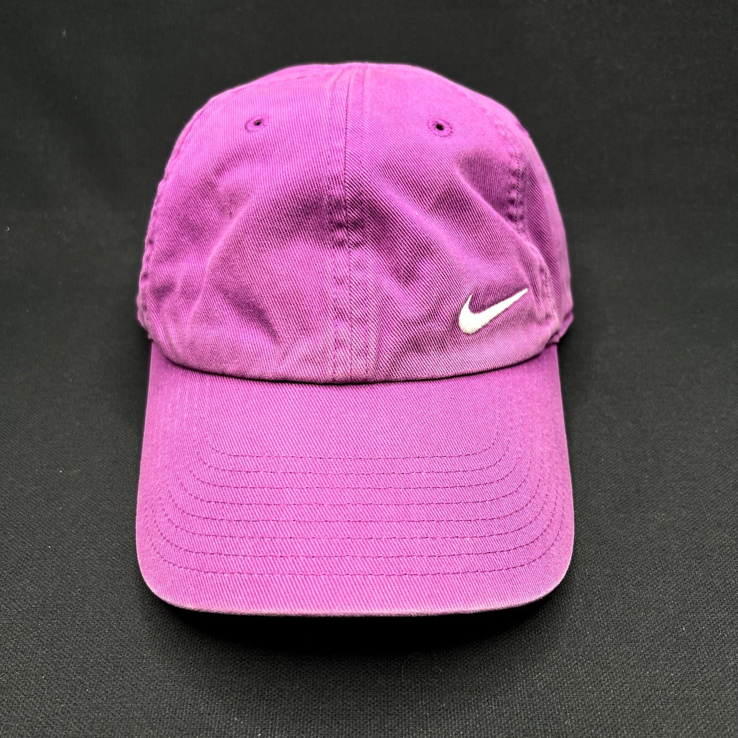 Nike Heritage86 Pink Strapback Hat Swoosh Logo Cap