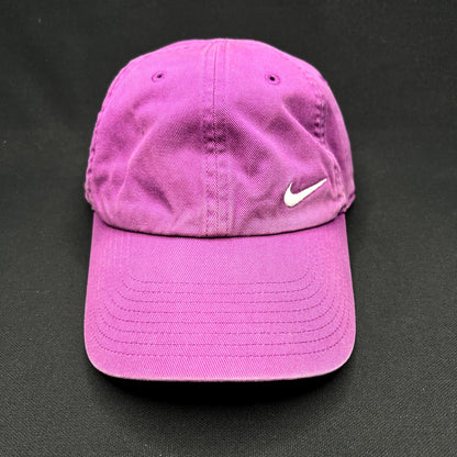 Nike Heritage86 Pink Strapback Hat Swoosh Logo Cap