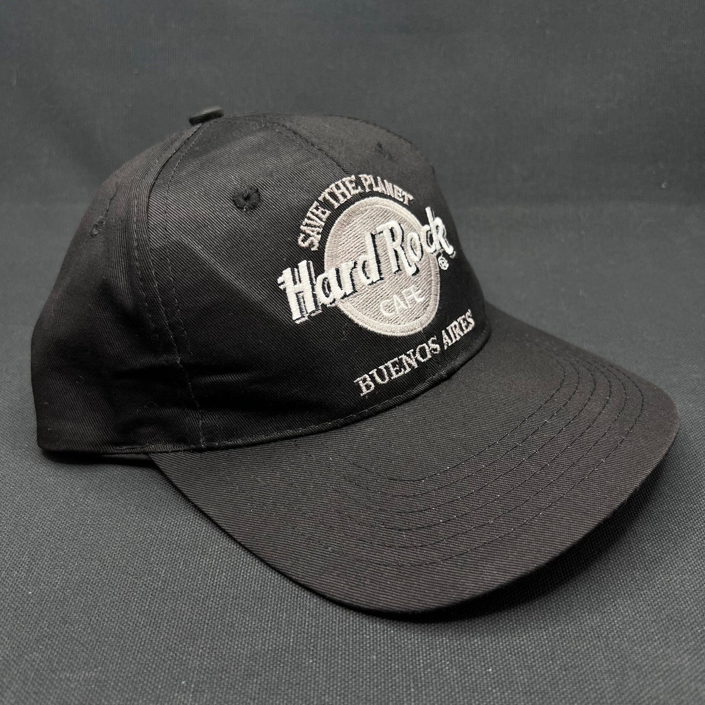 Hard Rock Cafe Buenos Aires Snapback – Vintage Planet Logo Hat