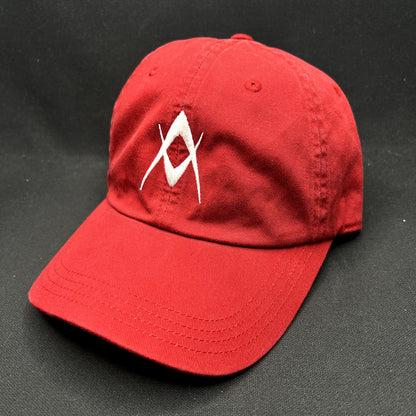 Vintage Volkl Skis Strapback Hat Red Snow Sports Skiing Cap