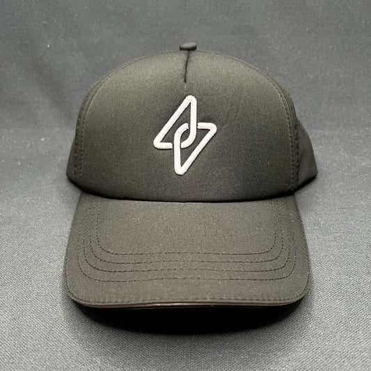 LGCY Performance Strapback Hat Black Athletic Tech Cap