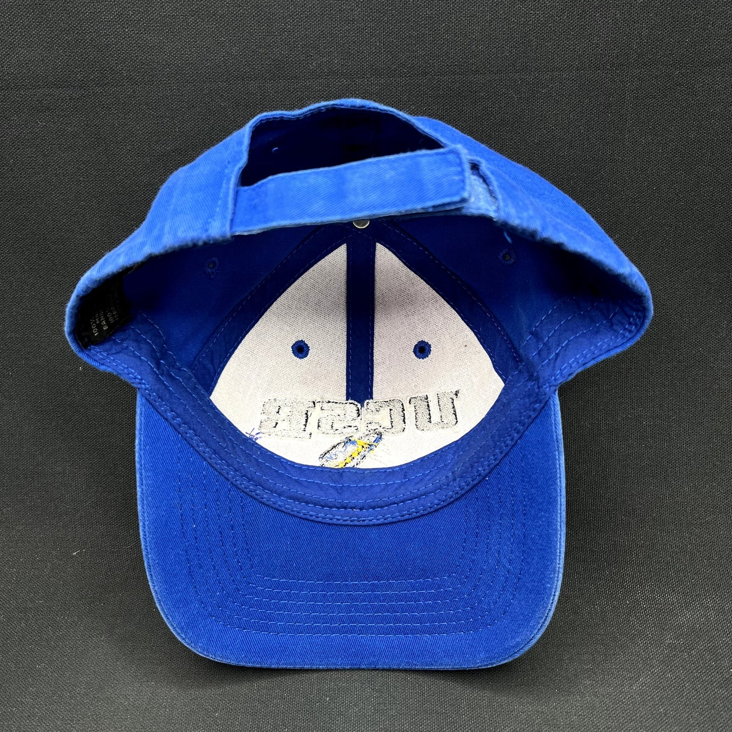 Vintage UCSB Gauchos Strapback Hat Blue Sportsman University Cap