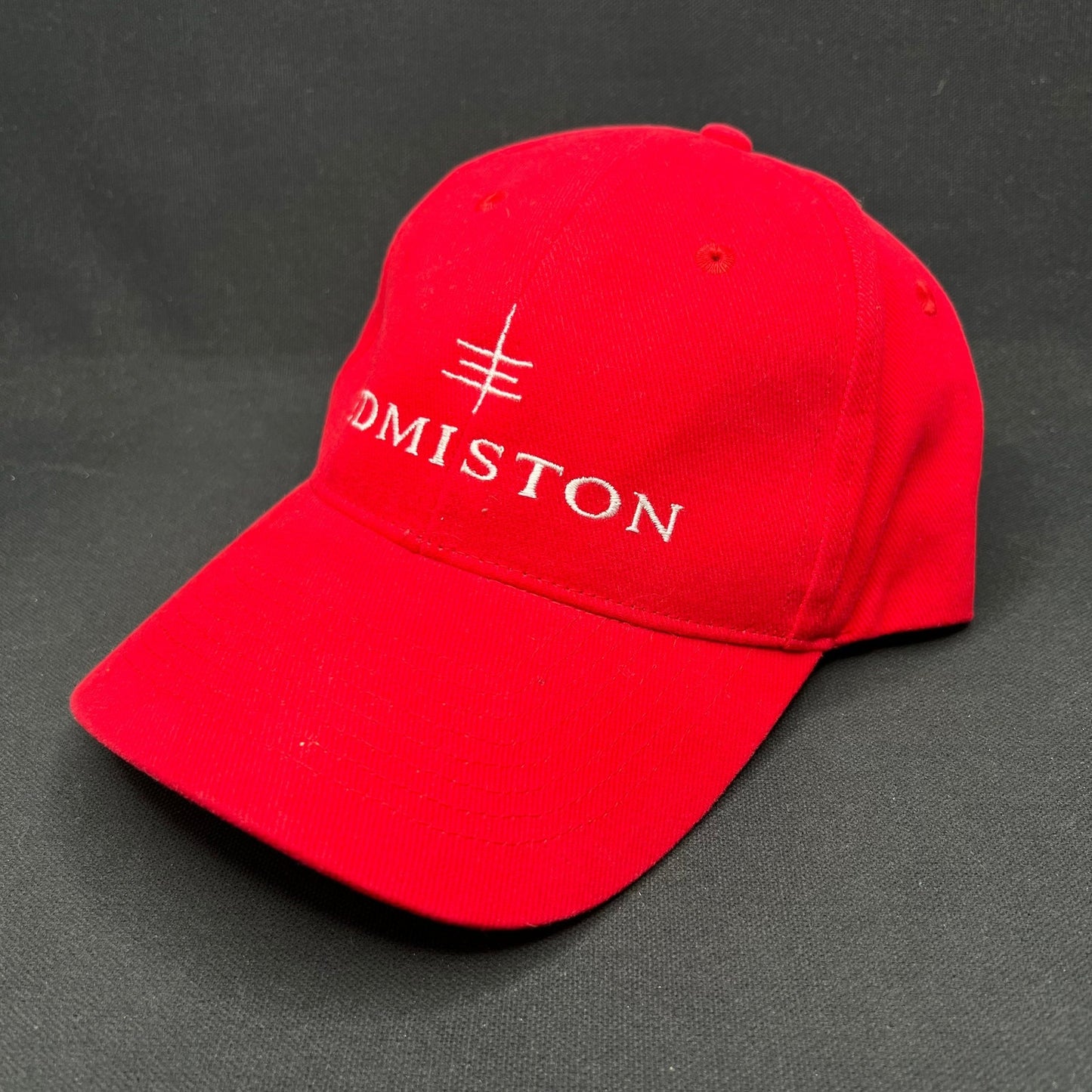 Edmiston Yachting Monaco Red Snapback Hat Luxury Yacht Crew Cap