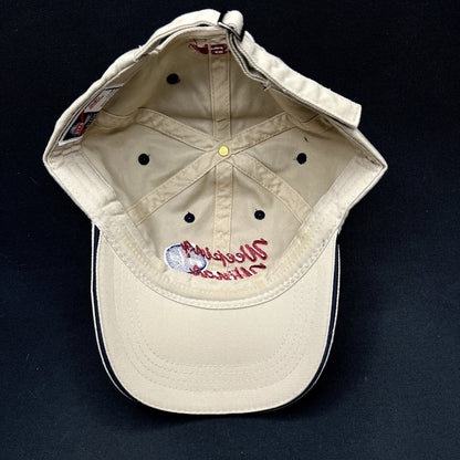 Vintage Weeping Wing TKS AS&T Otto Strapback Hat Aviation Promo Cap