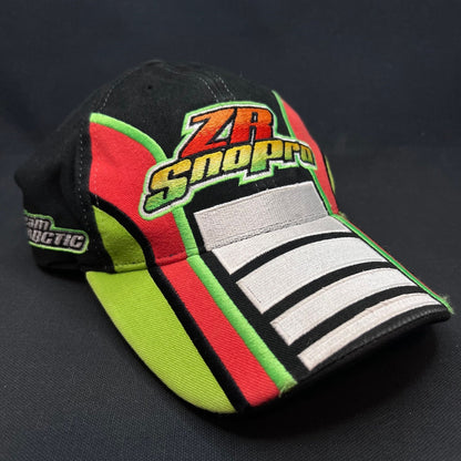 Vintage Arctic Cat ZR SnoPro Racing Strapback Hat Snowmobile Vintage