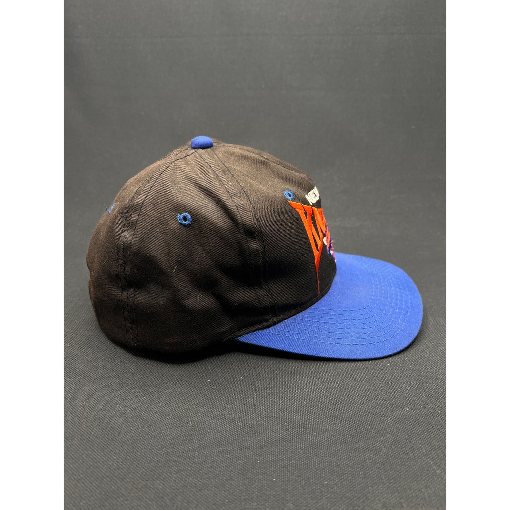Rare Vintage 90s New York Knicks Script Snapback Hat The G Cap Korea