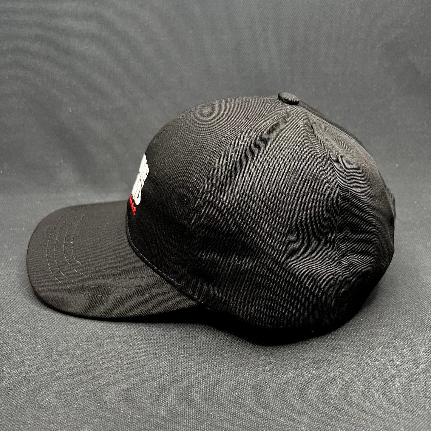Vintage Fire Aid Los Angeles Snapback Hat USA Made Black