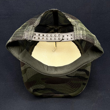 Vintage Cloud 9 Aspen C9 Trucker Snapback Hat Camo Rope Cobra Cap