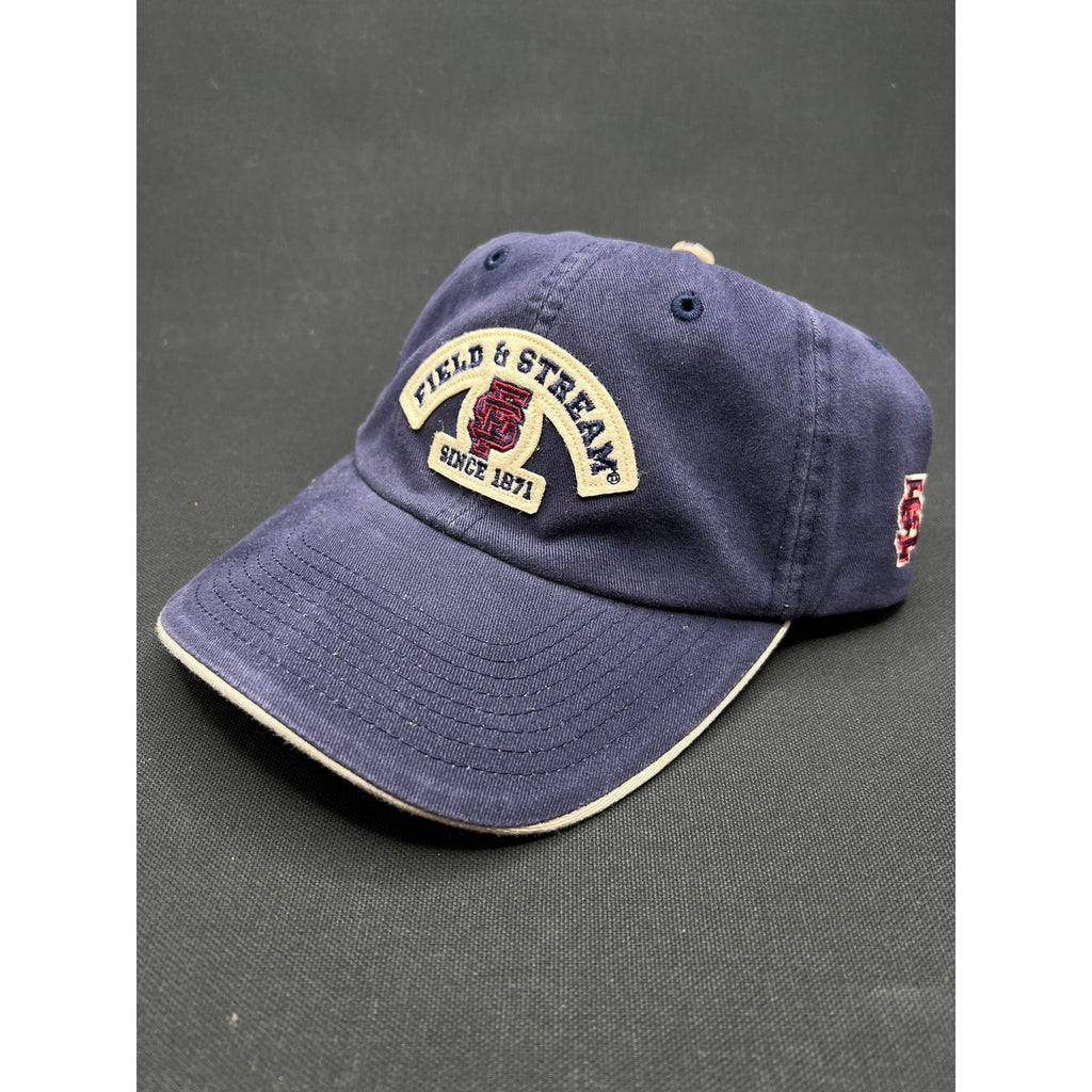 Vintage Field & Stream Hat Navy Blue SF Giants Cotton Since 1871 Patch NWT