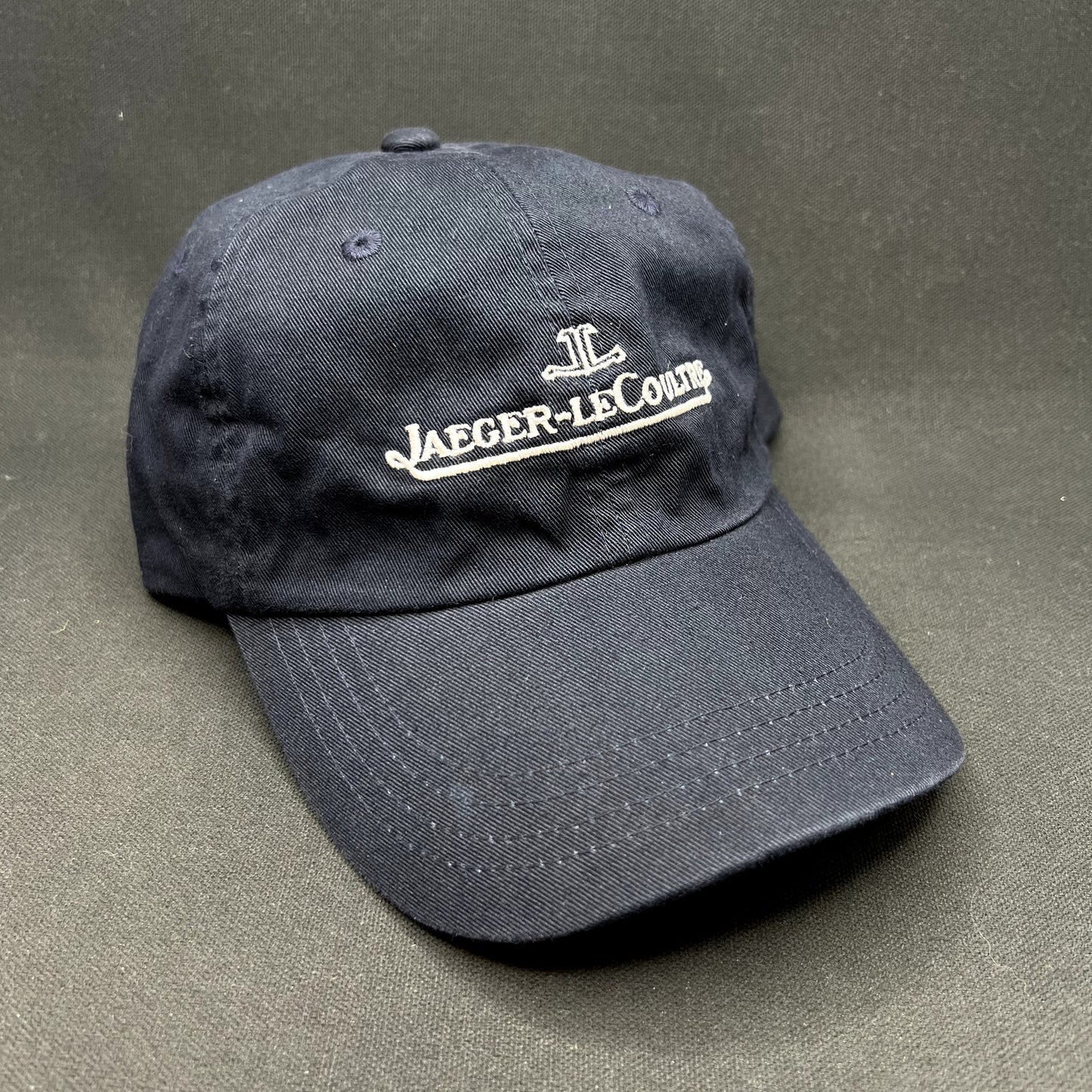Vintage Jaeger-LeCoultre Luxury Watch Brand Strapback Hat Imperial Headwear Navy