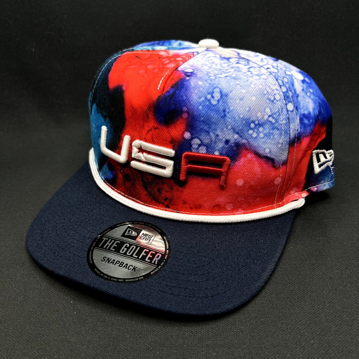2023 Ryder Cup Team USA New Era The Golfer Snapback Hat NWT