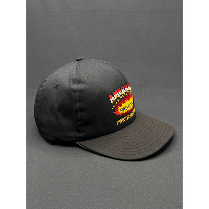 Vintage 90's Americana Fireworks Pyrotechnic Team Snapback Hat USA
