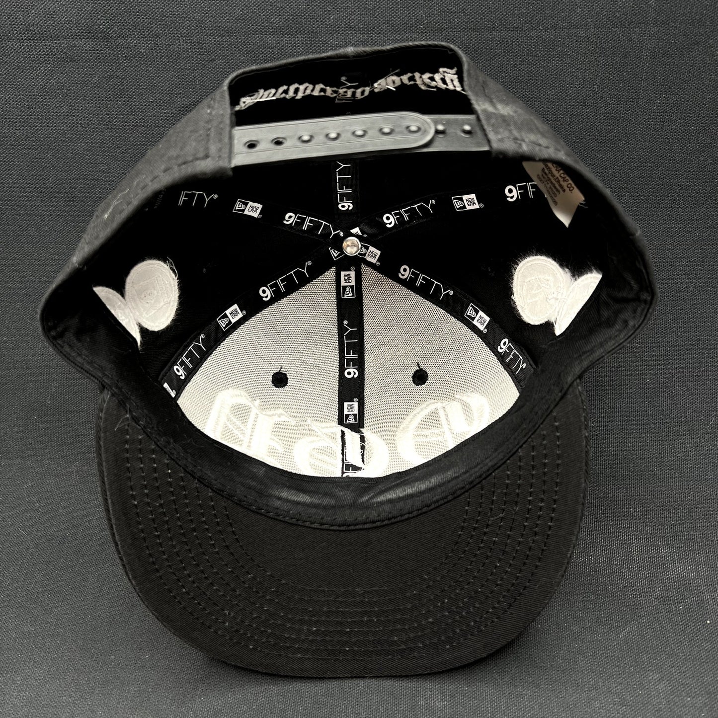 Shortbread Society OGP New Era 9FIFTY Snapback Hat Black White Cap