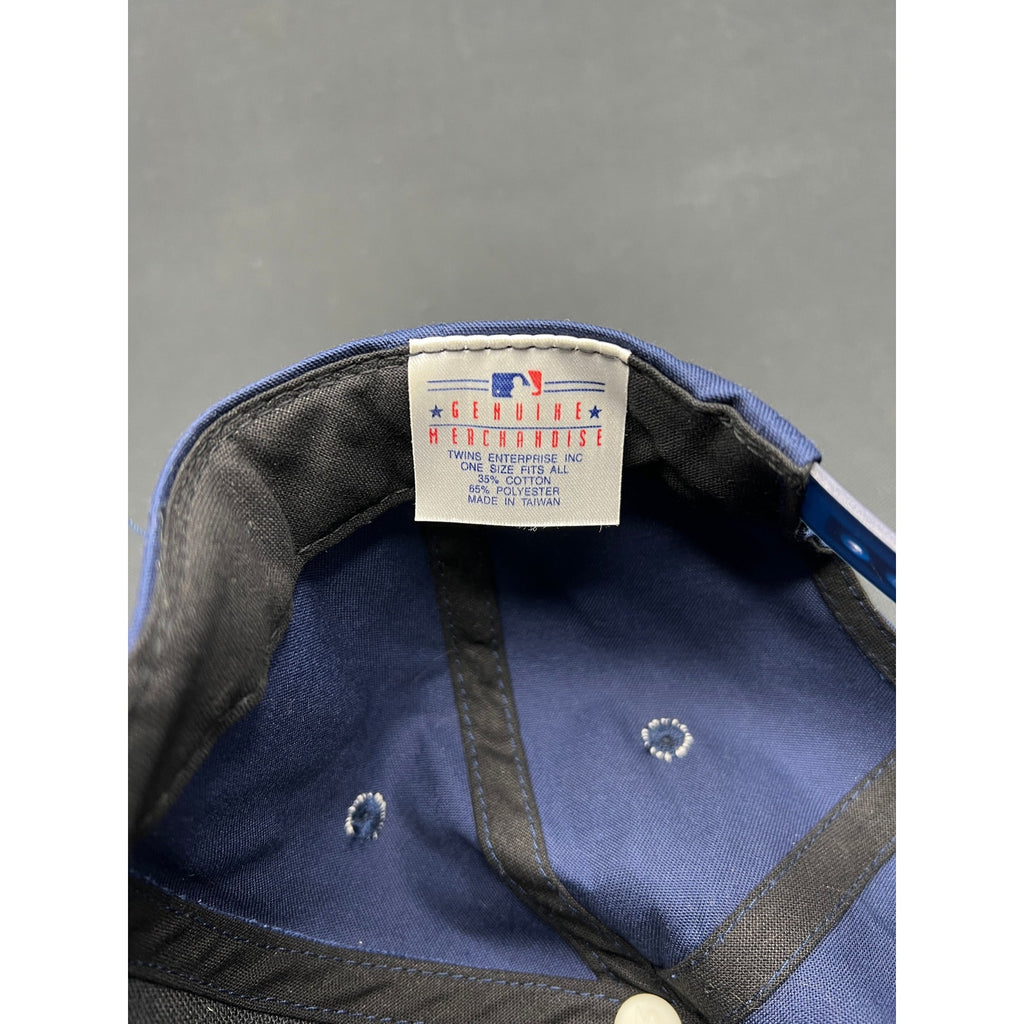 Vintage 90s Cleveland Indians Snapback Hat Twins Enterprise MLB Taiwan