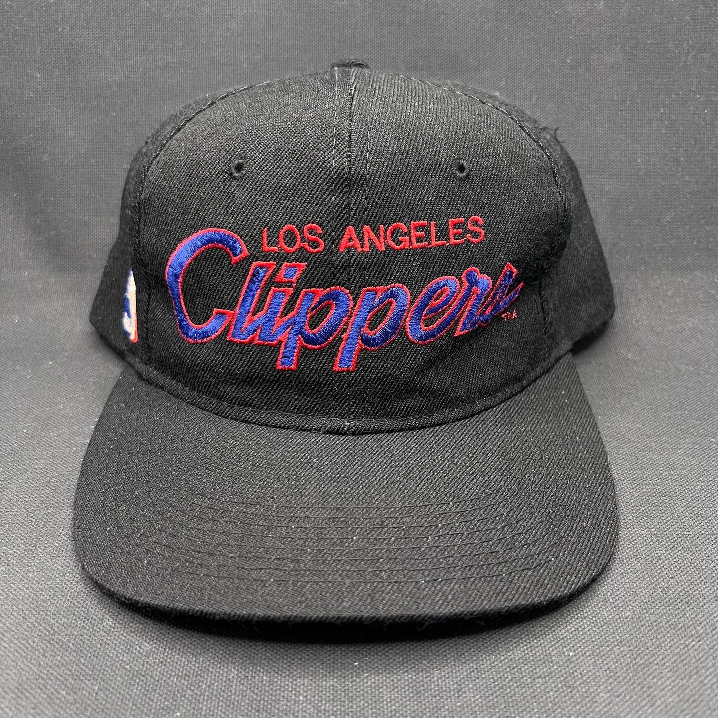 Vintage LA Clippers Sports Specialties Script Snapback Hat NBA