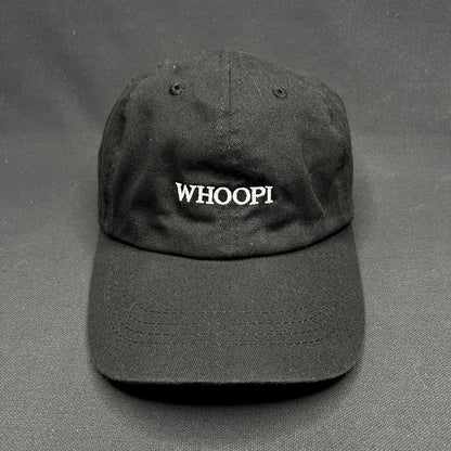 Whoopi Goldberg Strapback Hat Black Organic Cotton Dad Cap