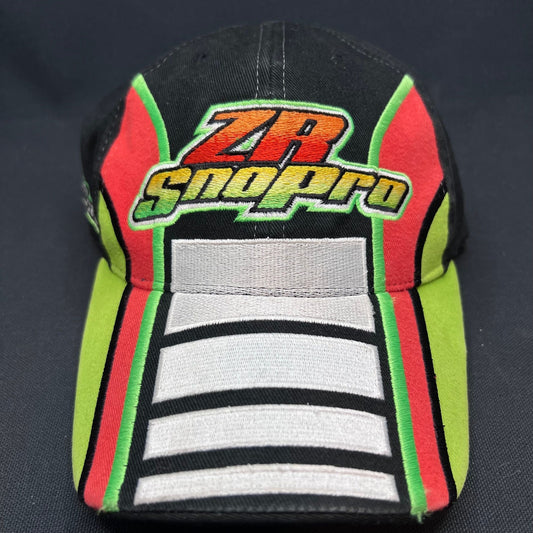 Vintage Arctic Cat ZR SnoPro Racing Strapback Hat Snowmobile Vintage