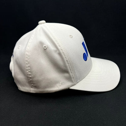 Just Like You Films White Blue Snapback Flexfit NU Hat