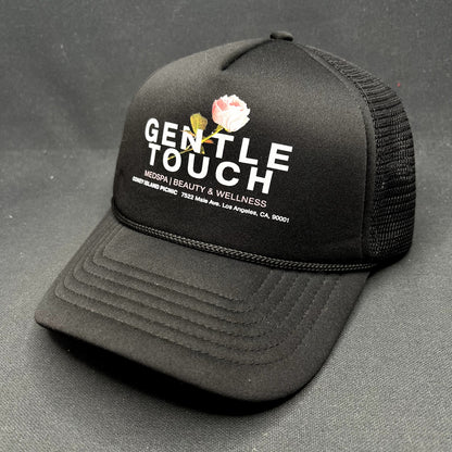 Coney Island Picnic Gentle Touch MedSpa Trucker Snapback Hat Black
