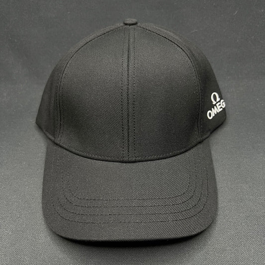 Omega Watches Strapback Hat Black Luxury Brand Golf Style Cap