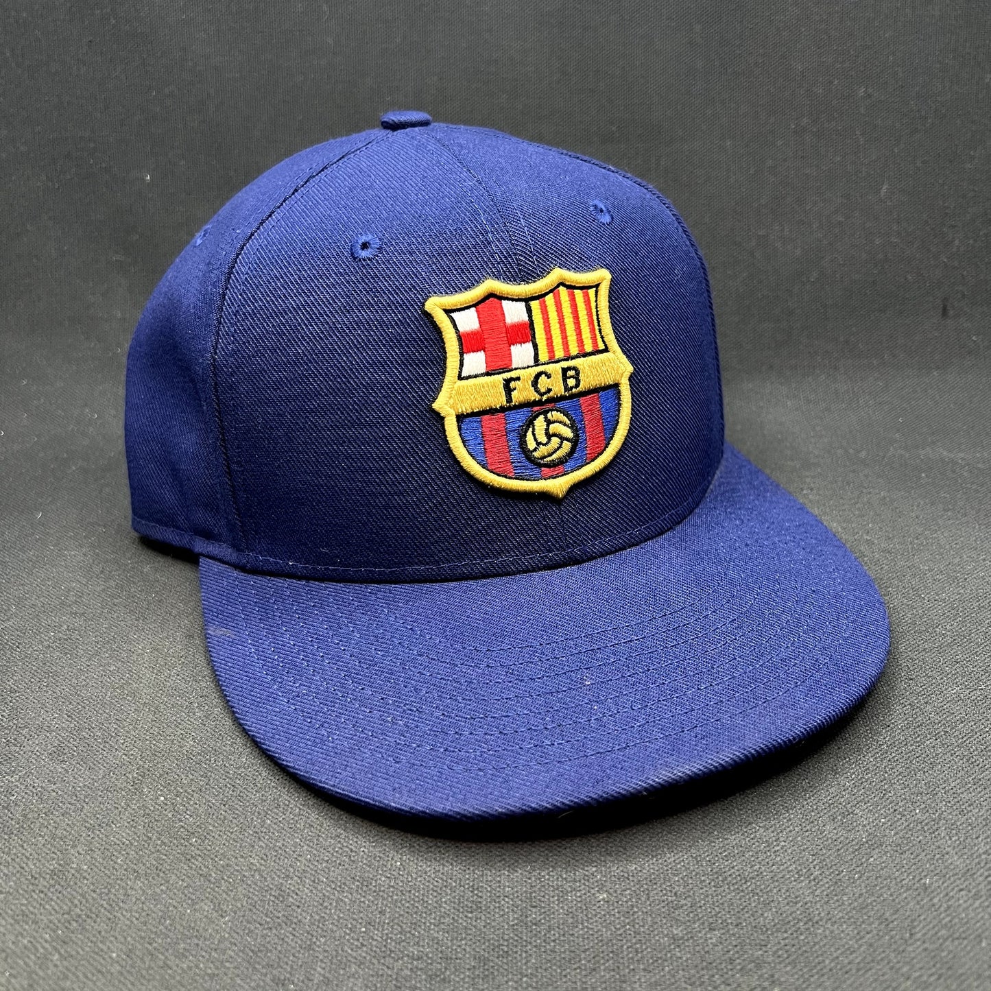 Nike True FC Barcelona FCB Snapback Hat Blue Red Football Club Soccer Cap