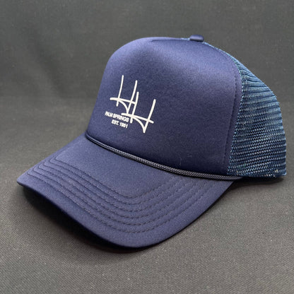 H&H Palm Springs Trucker Hat Est. 1961 Rope Snapback Cap