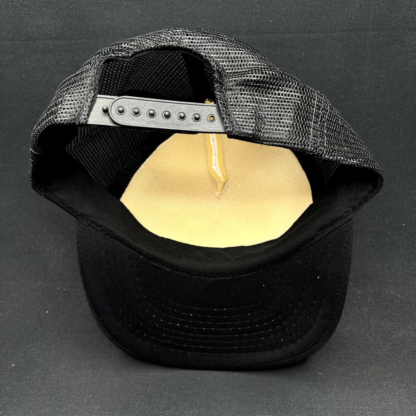 Vintage Cassara Brothers White Star Plastering Snapback Trucker Hat Construction