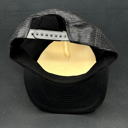Vintage Cassara Brothers White Star Plastering Snapback Trucker Hat Construction