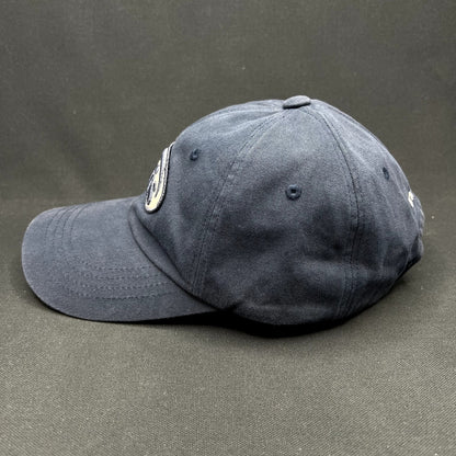 EMIS Strapback Hat Navy Minimal Logo Korean Brand Cap