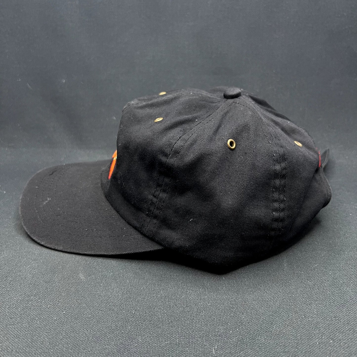 Vintage 1990s Moots Mountain Bikes Strapback Hat SCI Black Cycling MTB Cap